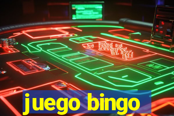 juego bingo