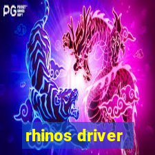 rhinos driver