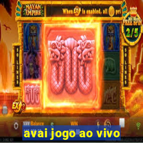 avai jogo ao vivo