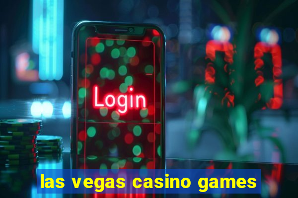 las vegas casino games