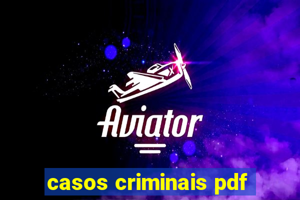 casos criminais pdf