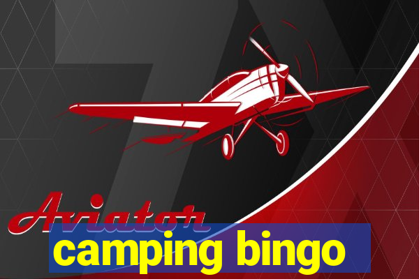 camping bingo