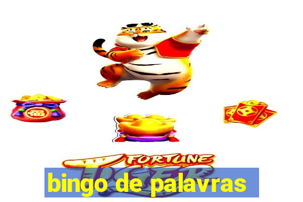 bingo de palavras