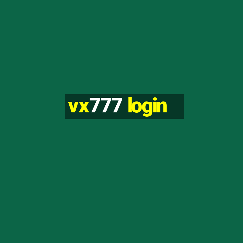 vx777 login