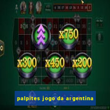 palpites jogo da argentina