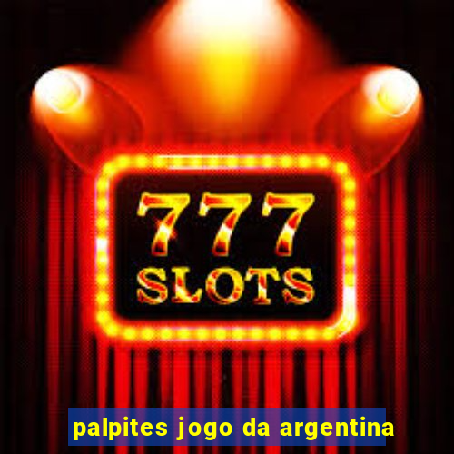 palpites jogo da argentina