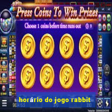 horário do jogo rabbit