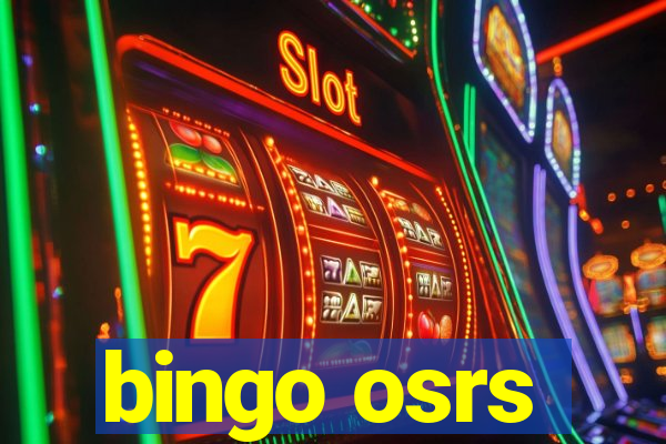 bingo osrs