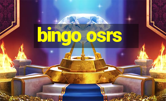 bingo osrs