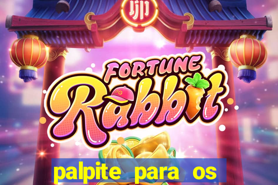 palpite para os jogos de domingo