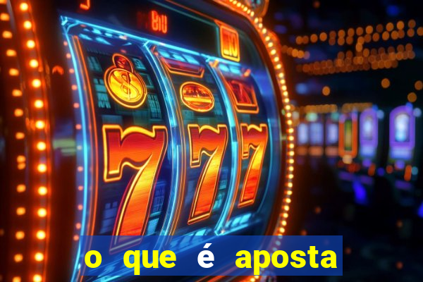 o que é aposta para no slot