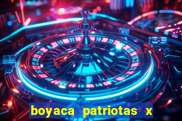 boyaca patriotas x deportivo pereira