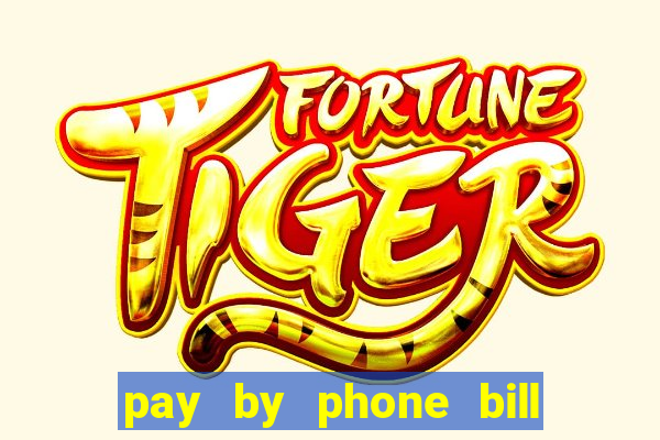 pay by phone bill bingo uk