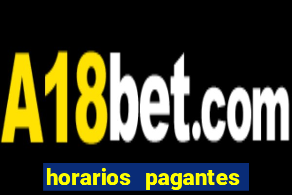 horarios pagantes fortune tiger vai de bet