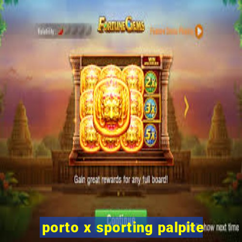 porto x sporting palpite