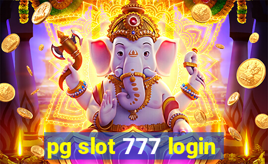 pg slot 777 login