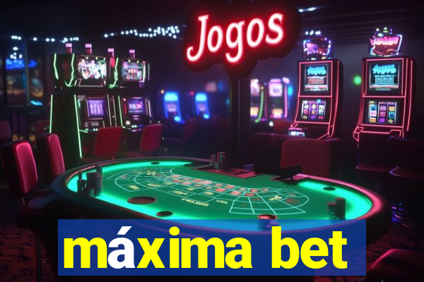 máxima bet