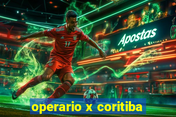 operario x coritiba