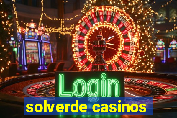 solverde casinos