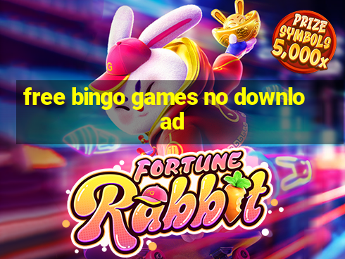 free bingo games no download