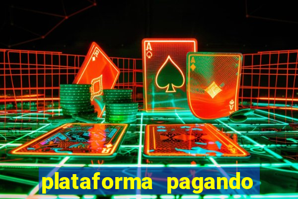 plataforma pagando no cadastro fortune tiger