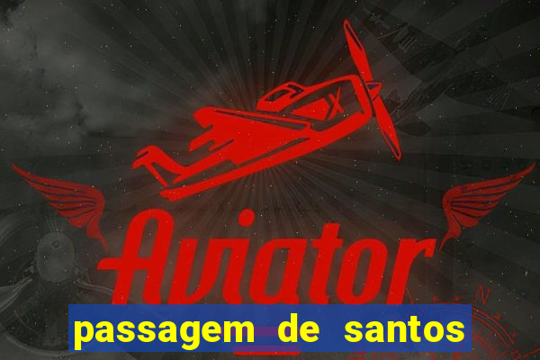 passagem de santos para guarulhos aeroporto