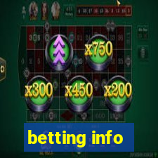 betting info