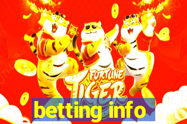 betting info