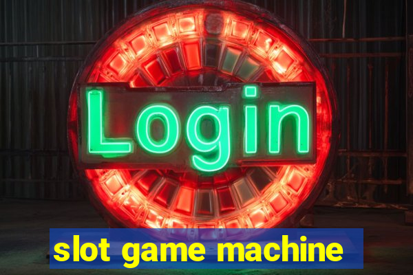 slot game machine