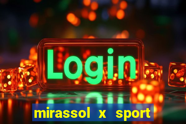 mirassol x sport recife palpite