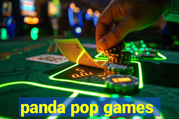 panda pop games