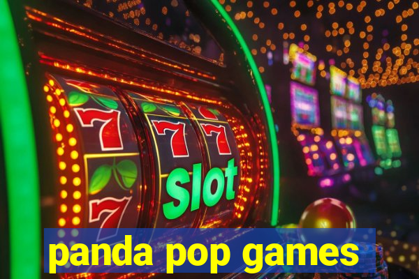 panda pop games