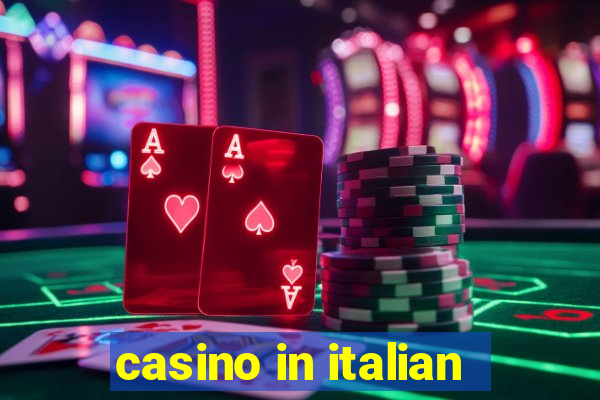 casino in italian