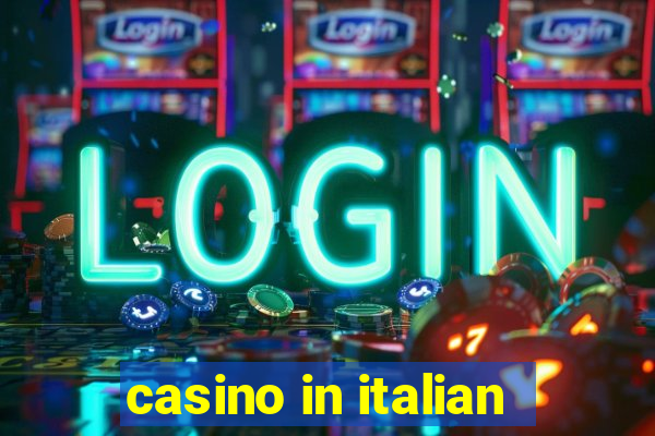 casino in italian