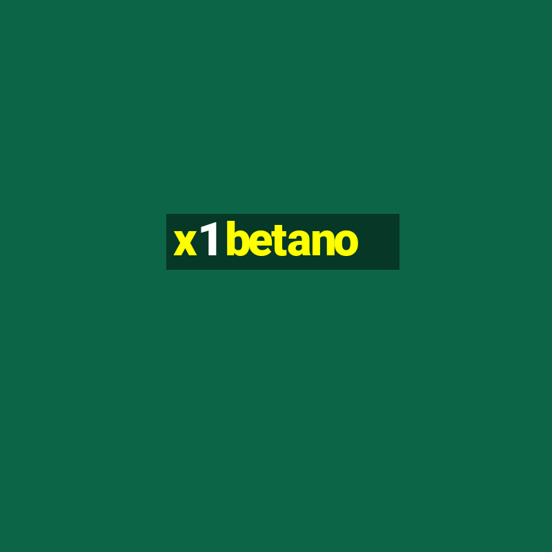 x1 betano