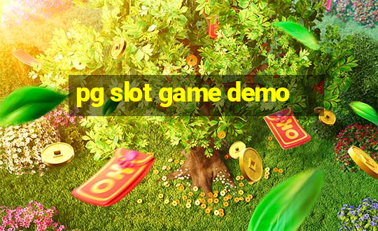 pg slot game demo