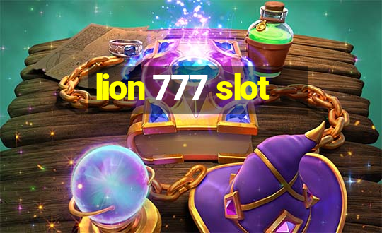 lion 777 slot