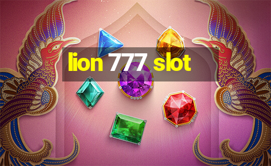 lion 777 slot