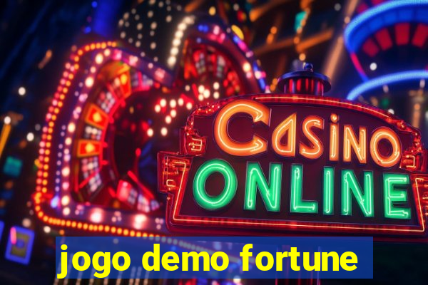 jogo demo fortune