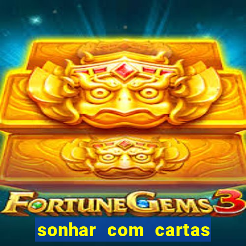 sonhar com cartas de baralho no chao