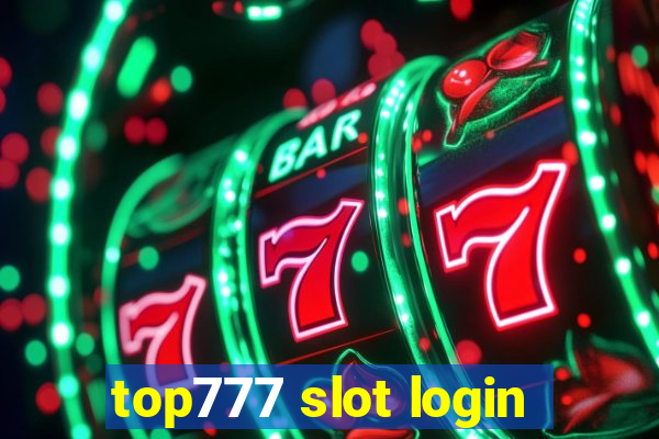 top777 slot login