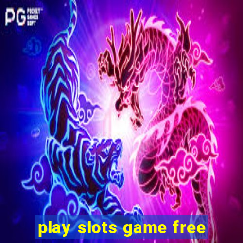 play slots game free