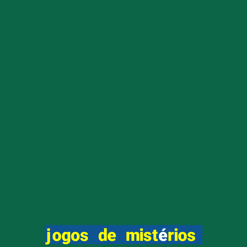 jogos de mistérios e enigmas celular