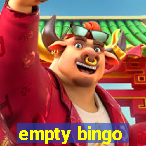 empty bingo