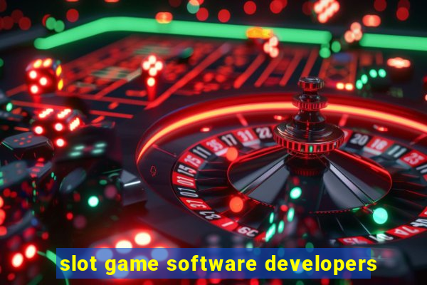 slot game software developers