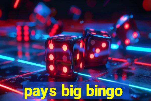 pays big bingo