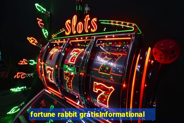 fortune rabbit grátisInformational