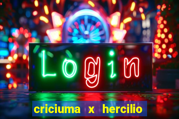 criciuma x hercilio luz palpite