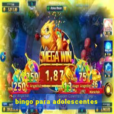 bingo para adolescentes