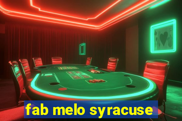 fab melo syracuse